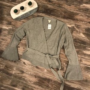 NWT J Crew Bell Sleeve Cardigan
